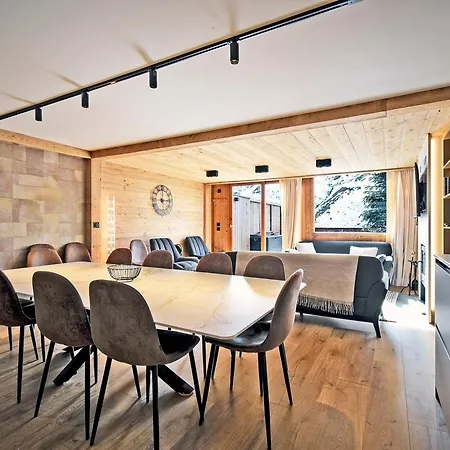 Chalet Familial Renove Avec Jacuzzi, Acces Piste, Ski - Fr-1-613b-42 Apartment
